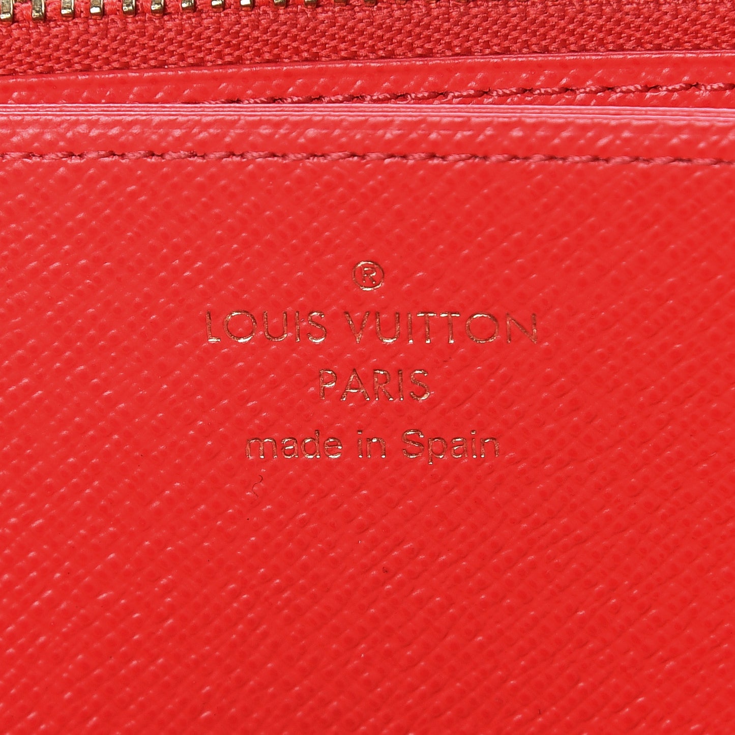 Monogram 2016 Christmas Animation Zippy Wallet Rouge
