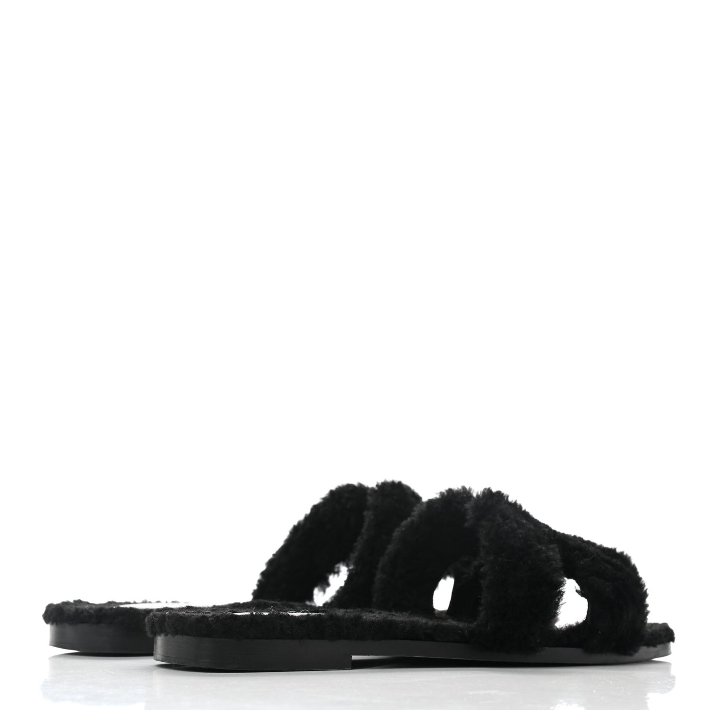 Woolskin Oran Sandals 38.5 Black