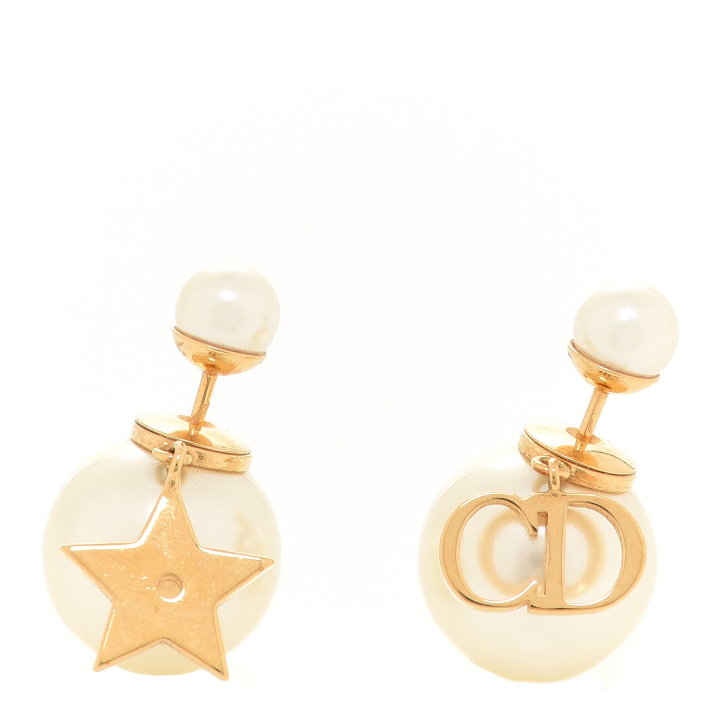 Pearl Dior Star Tribales Earrings
