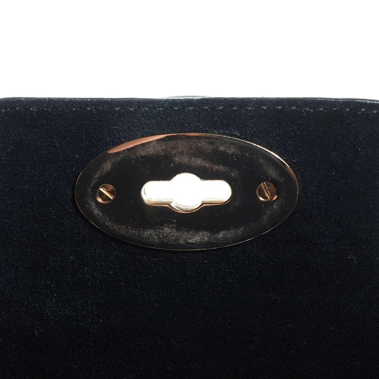 Mini Croc Print Small Bayswater Satchel Black