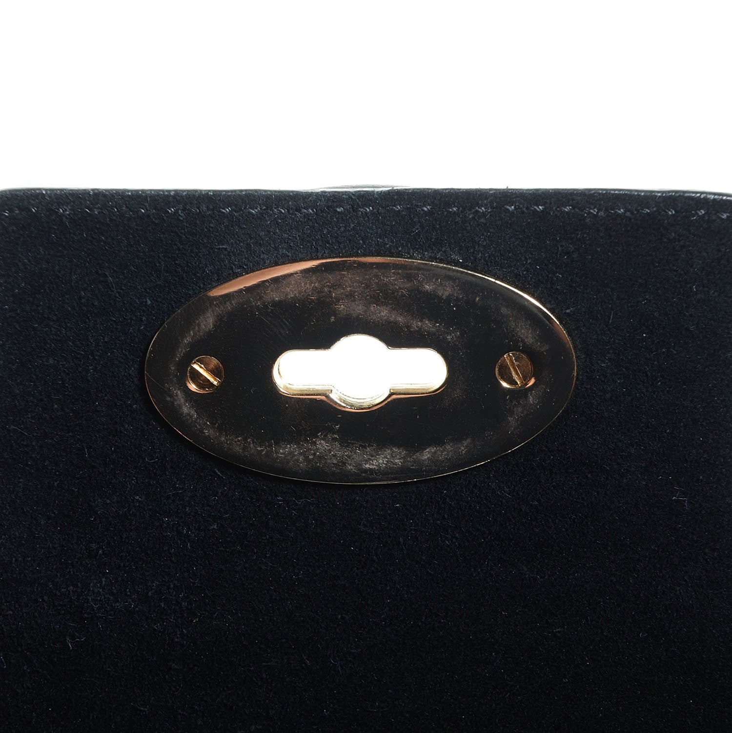 Mulberry Mini Croc Print Small Bayswater Satchel Black 8 of 9