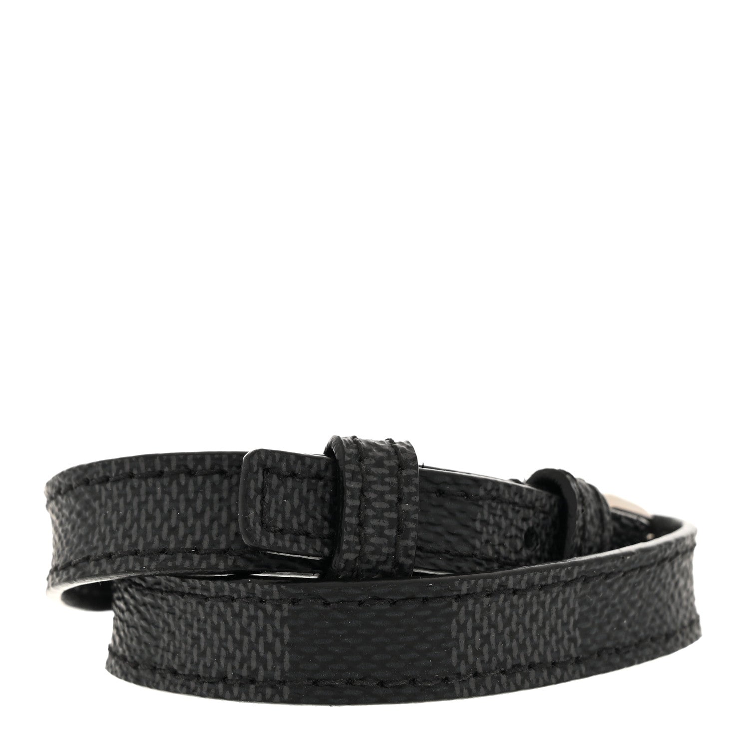 Louis Vuitton Damier Graphite Sign It Bracelet 3 of 6