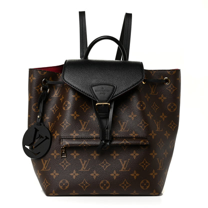 Louis Vuitton Monogram Montsouris PM Black 1 of 14