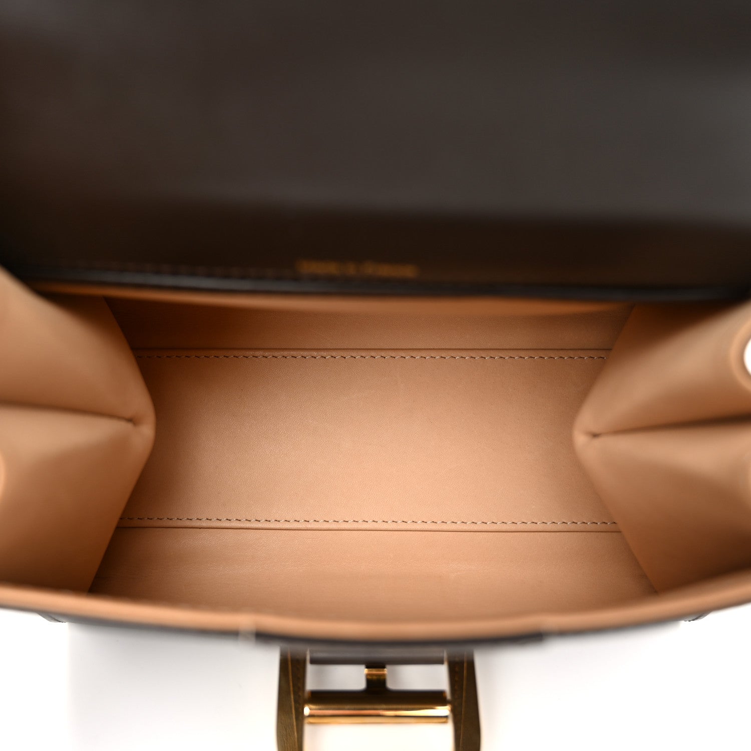 Delvaux Box Calfskin Mini Brillant Satchel Brown 5 of 10