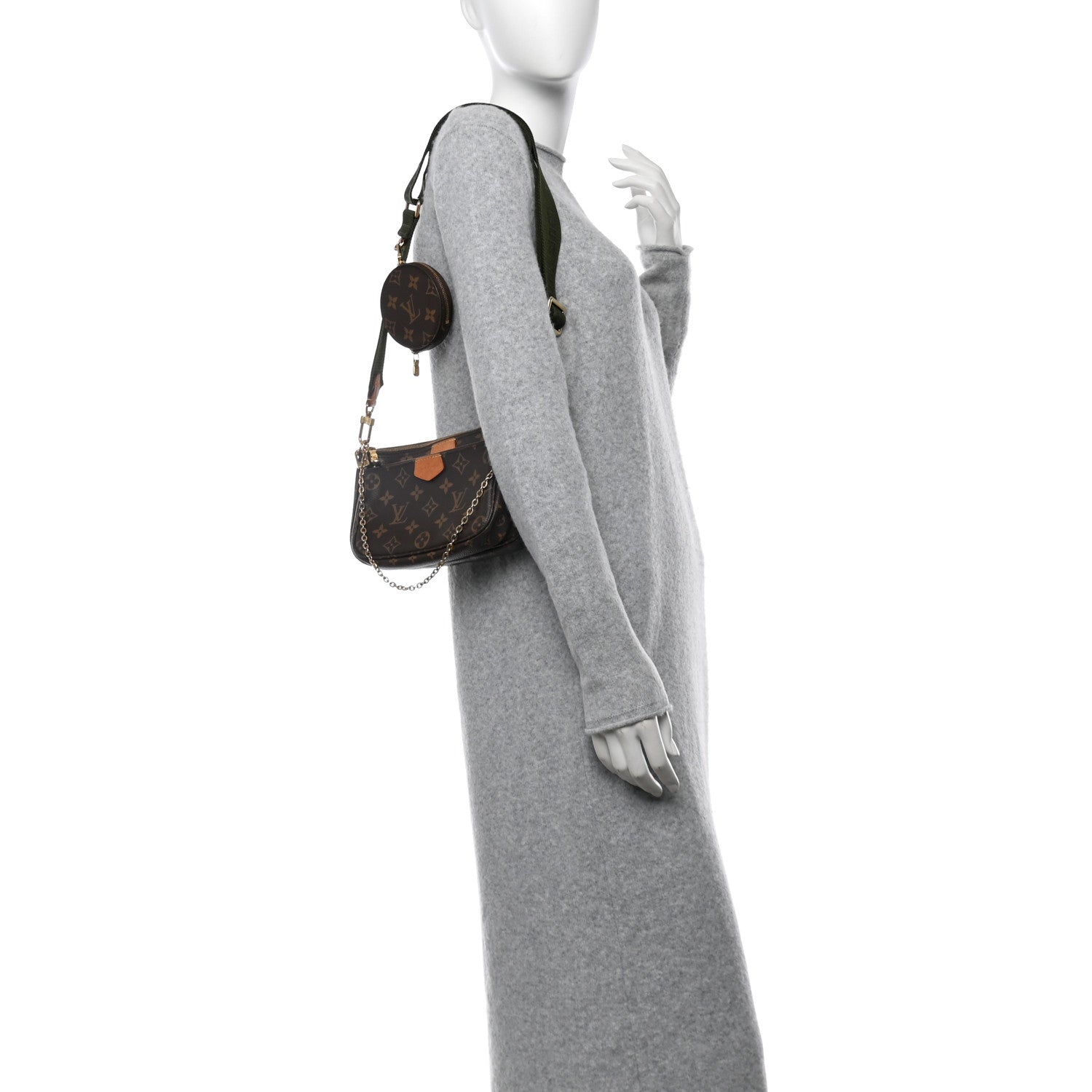 Louis Vuitton Monogram Multi Pochette Accessories Kaki 2 of 14