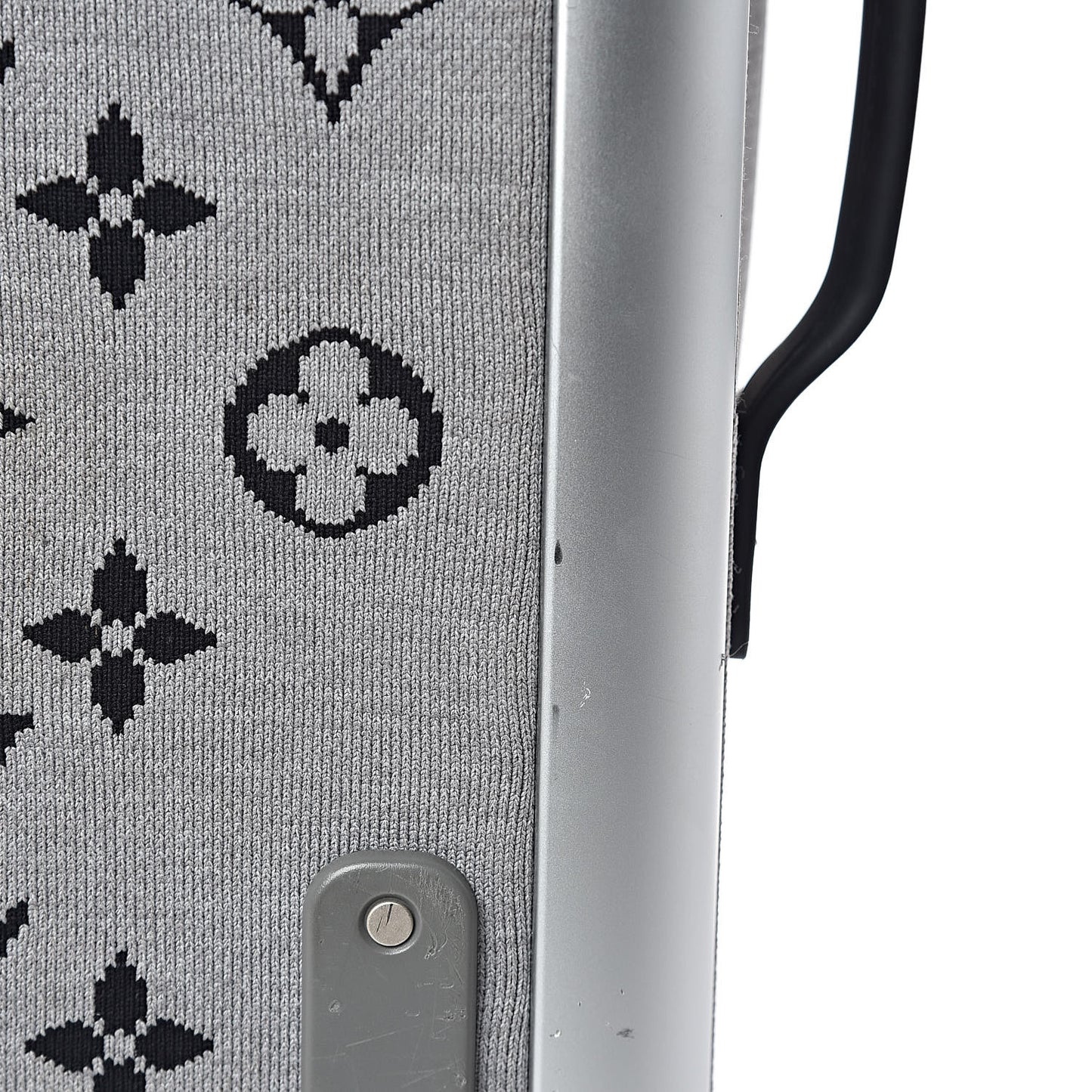 Knit Monogram Horizon Soft 55 Suitcase Grey