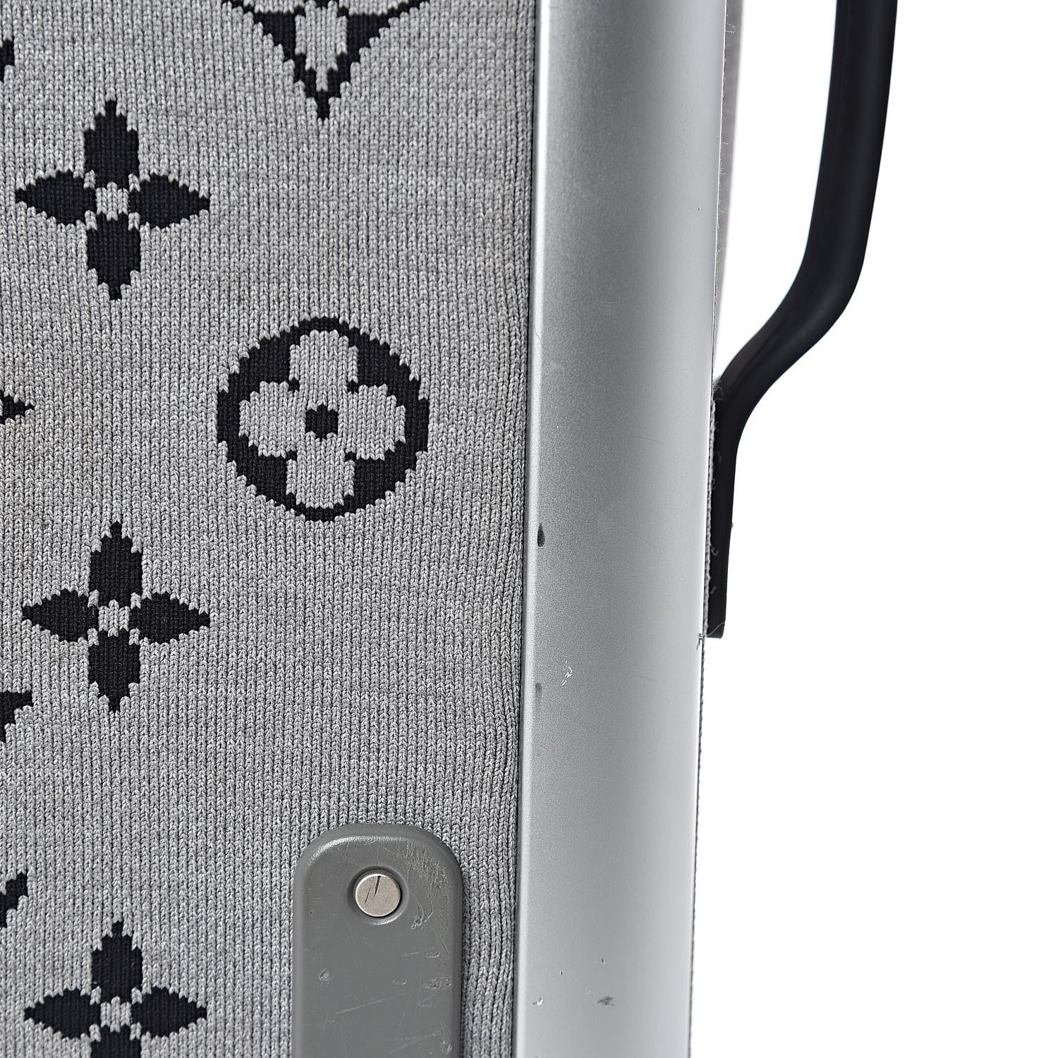 Louis Vuitton Knit Monogram Horizon Soft 55 Suitcase Grey 11 of 18