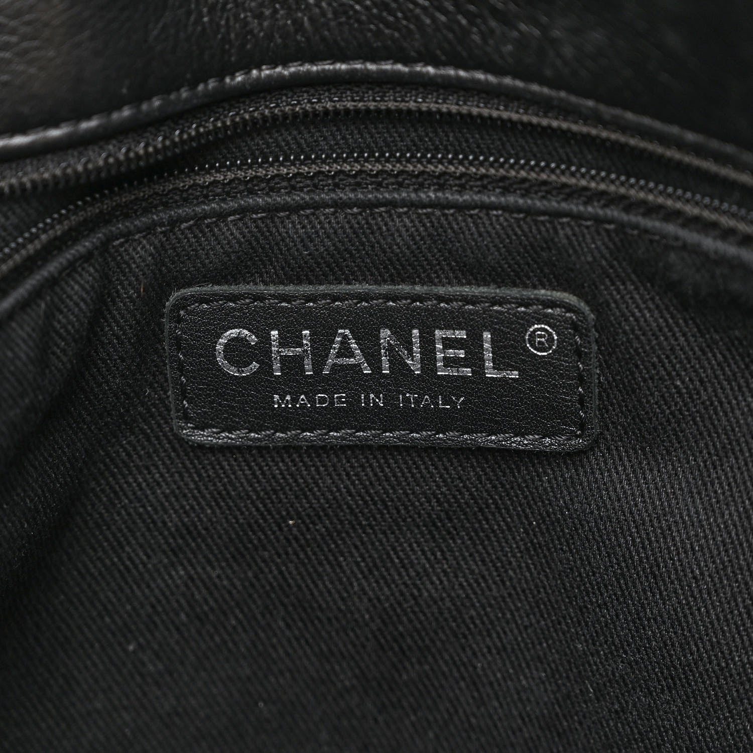 Chanel Calfskin Quilted Large In the Business Tote Black 6 of 11