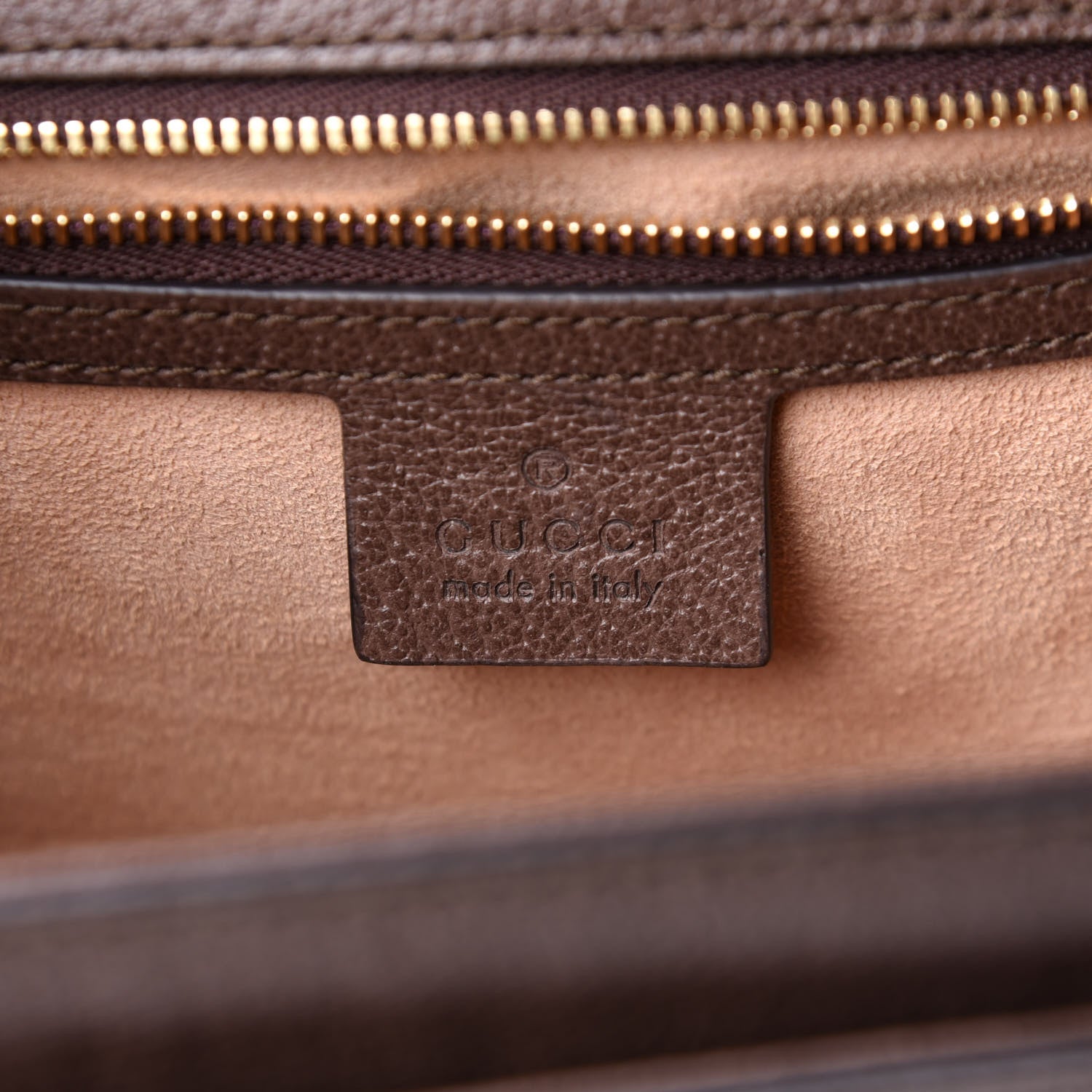 Gucci GG Supreme Monogram Web Small Ophidia Flap Messenger Bag Brown 6 of 12
