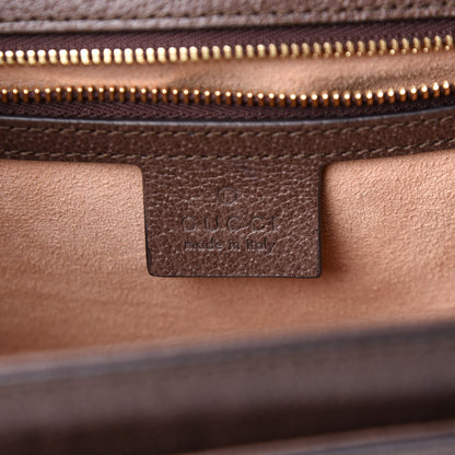 Gucci GG Supreme Monogram Web Small Ophidia Flap Messenger Bag Brown 6 of 12