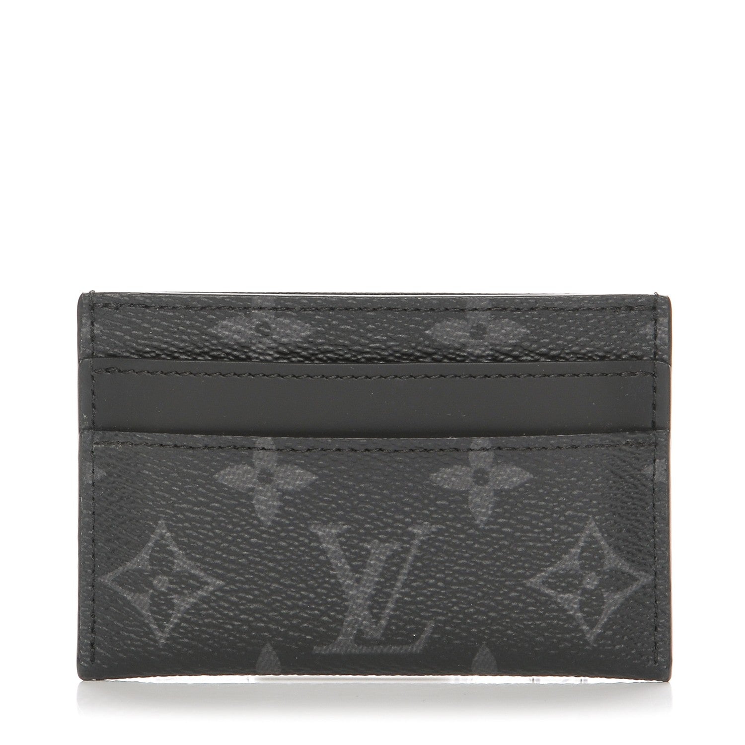 Louis Vuitton Monogram Eclipse Porte-Cartes Double Card Holder 1 of 8