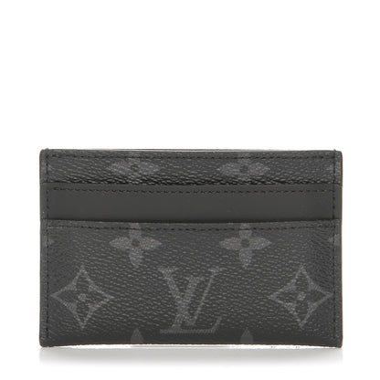 Louis Vuitton Monogram Eclipse Porte-Cartes Double Card Holder 1 of 8