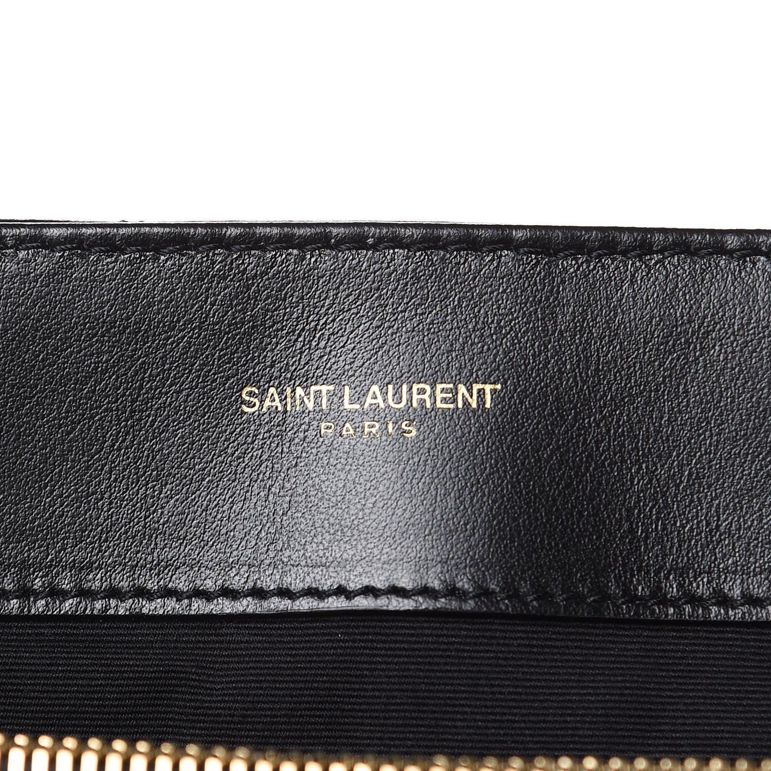 Saint Laurent Calfskin Y Quilted Monogram Large Loulou Chain Satchel Black 6 of 11