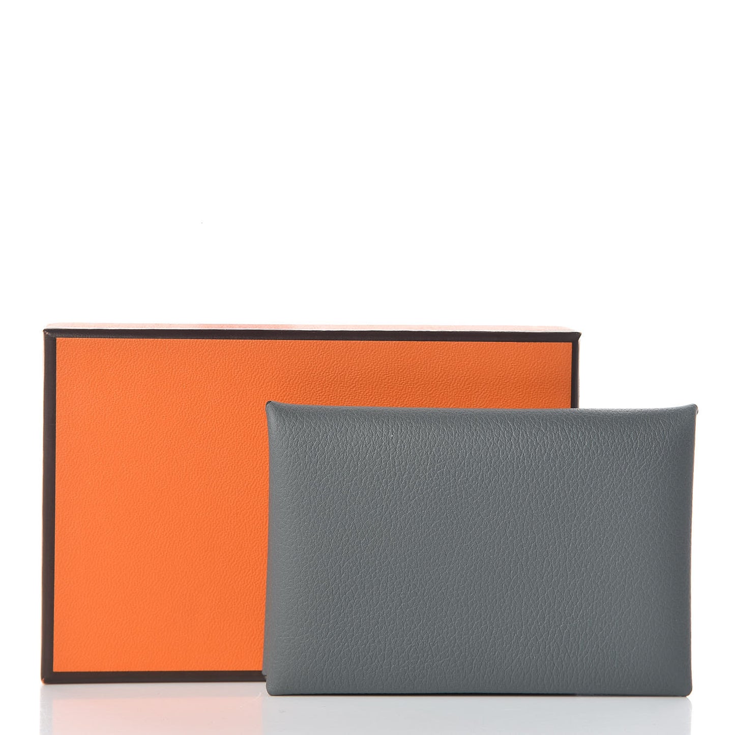Evercolor Calvi Verso Card Case Vert Amande Gris Perle