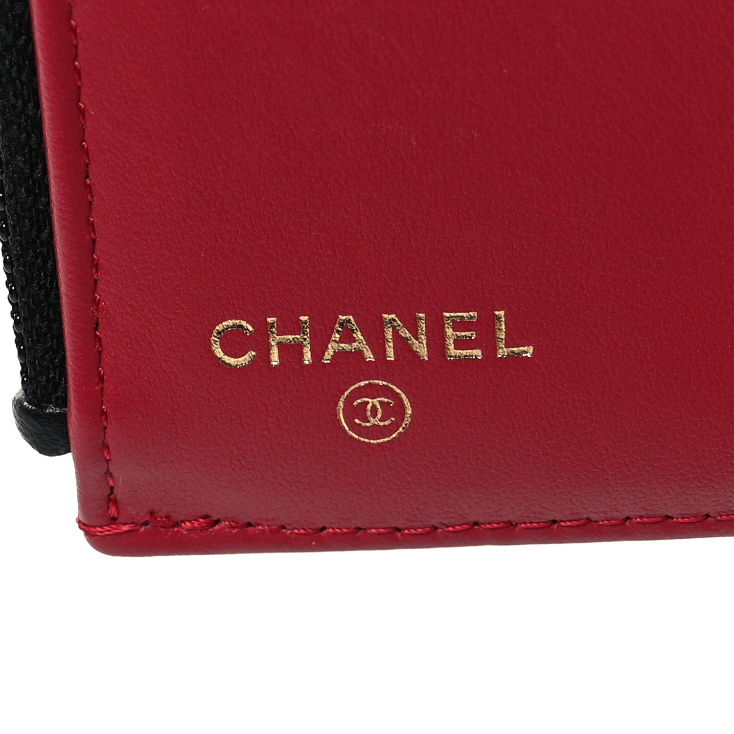 Chanel Goatskin Quilted Chanel 19 Small Flap Wallet Black 7 of 11