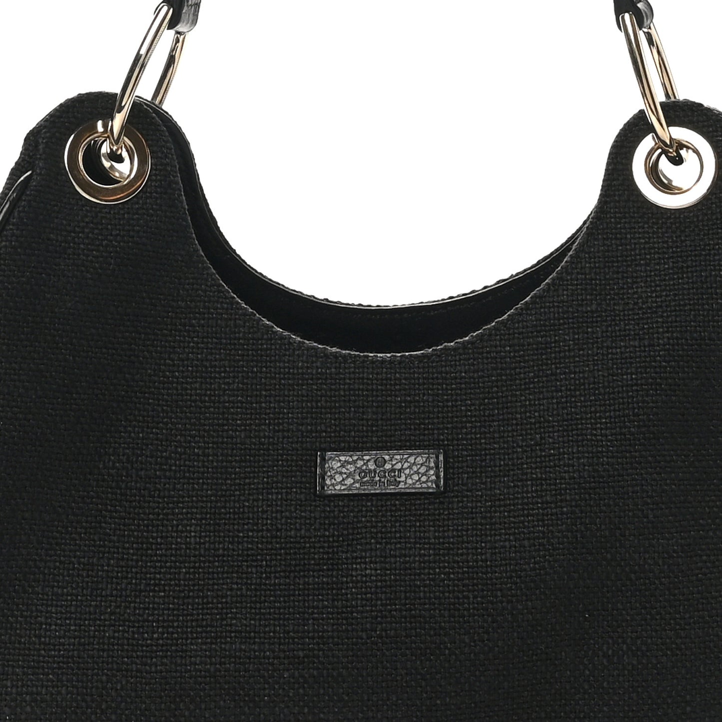 Canvas Guccissima Hobo Black