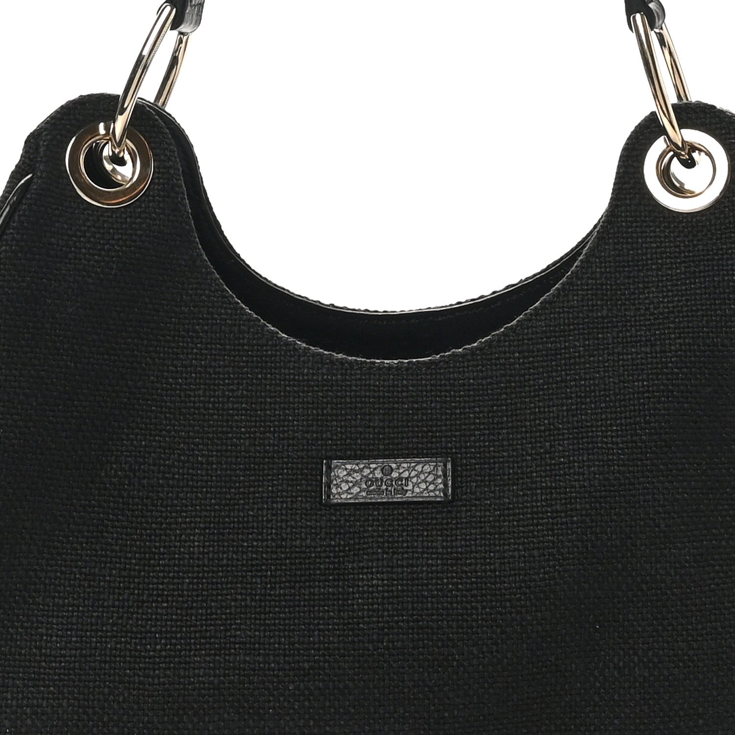 Gucci Canvas Guccissima Hobo Black 8 of 10