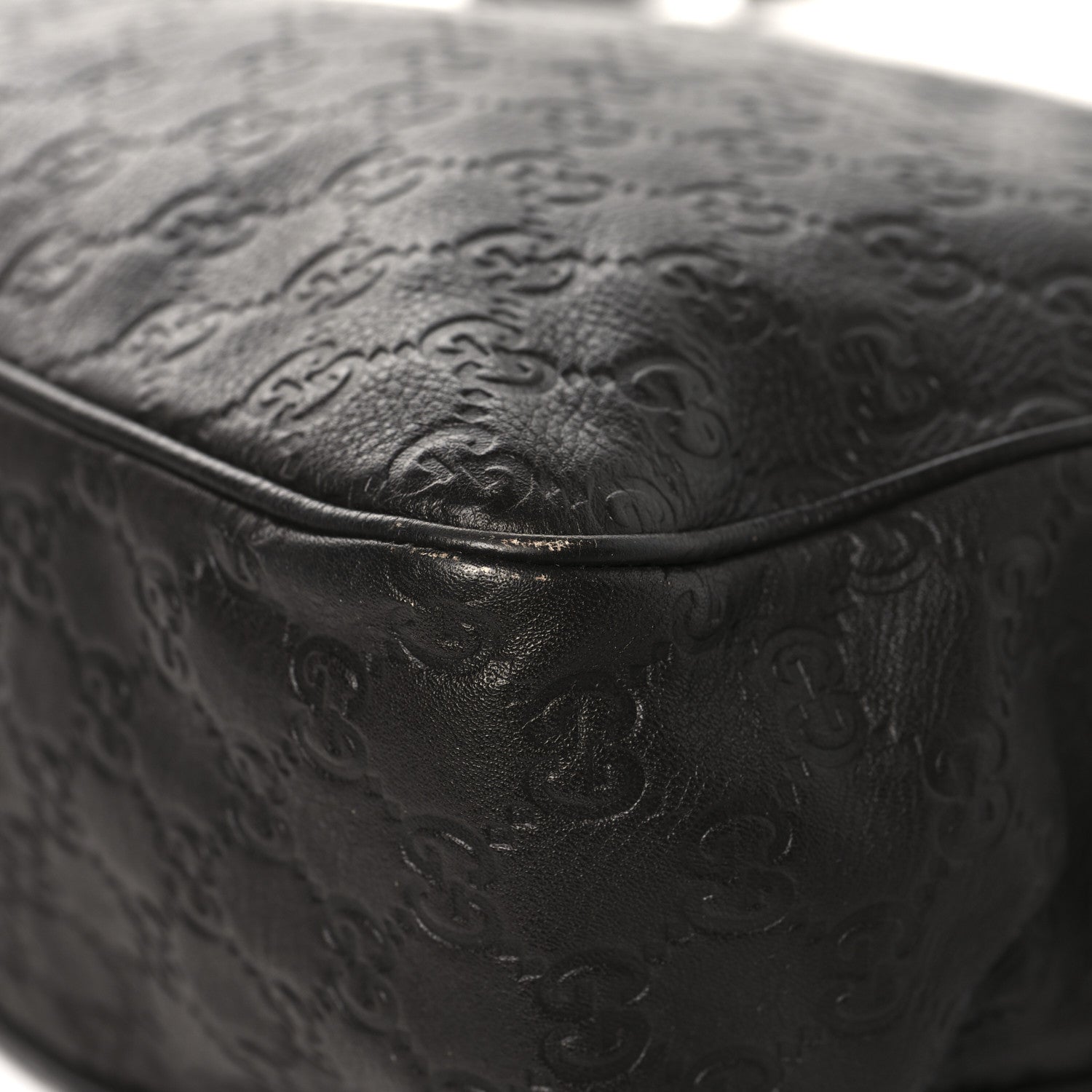 Gucci Guccissima Medium Flap Messenger Bag Chocolate 12 of 14