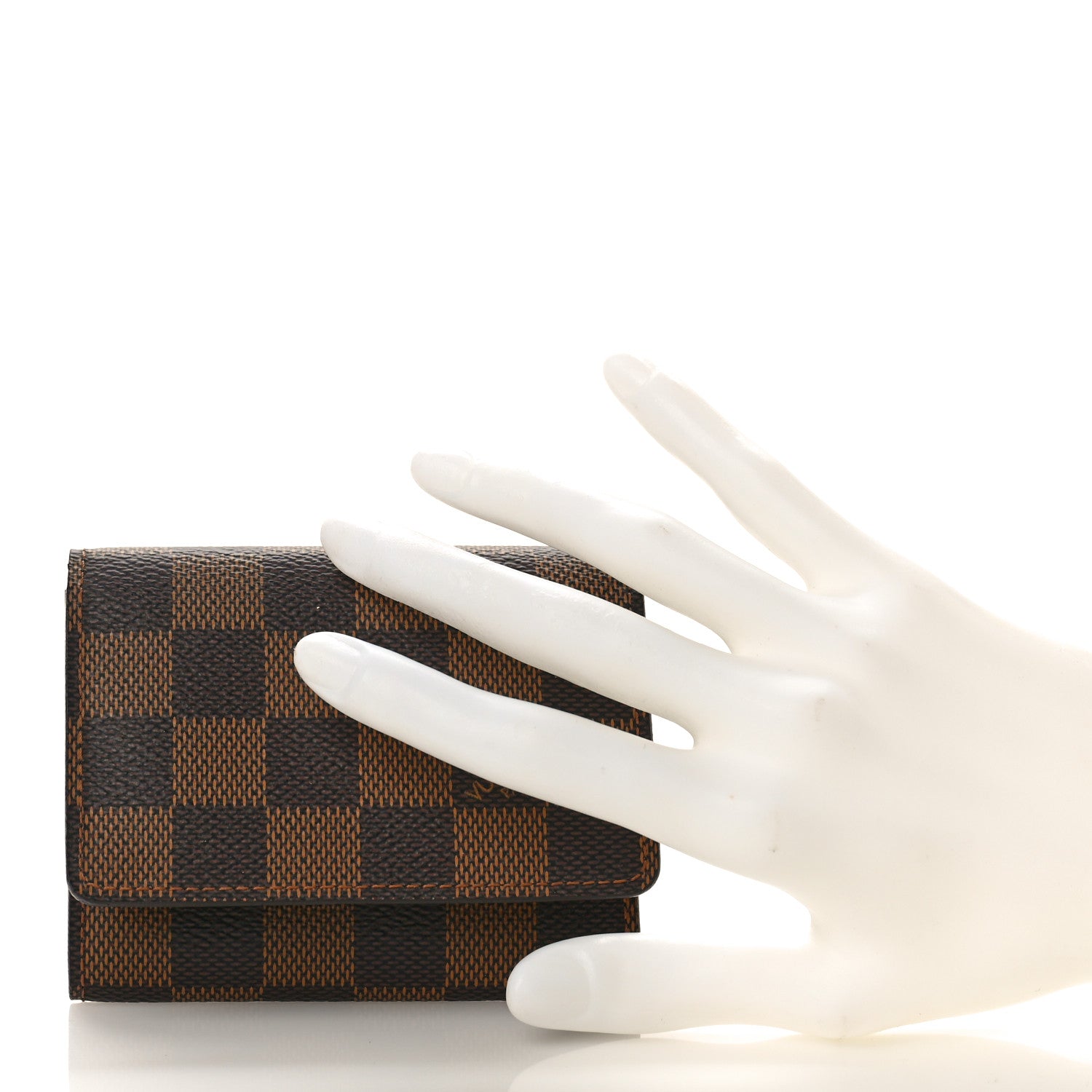 Louis Vuitton Damier Ebene Business Card Holder 2 of 8