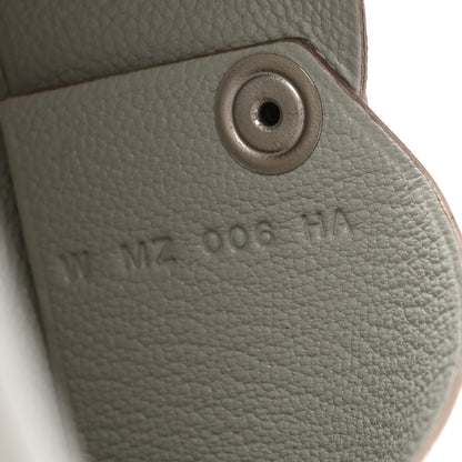 Hermes Chevre Mysore Calvi Card Case Gris Perle 7 of 8