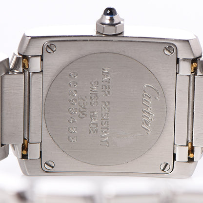 Cartier Stainless Steel 20mm Tank Francaise Quartz Watch 5 of 6