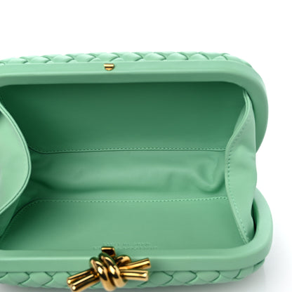 Bottega Veneta Nappa Intrecciato Knot Clutch Siren 6 of 9