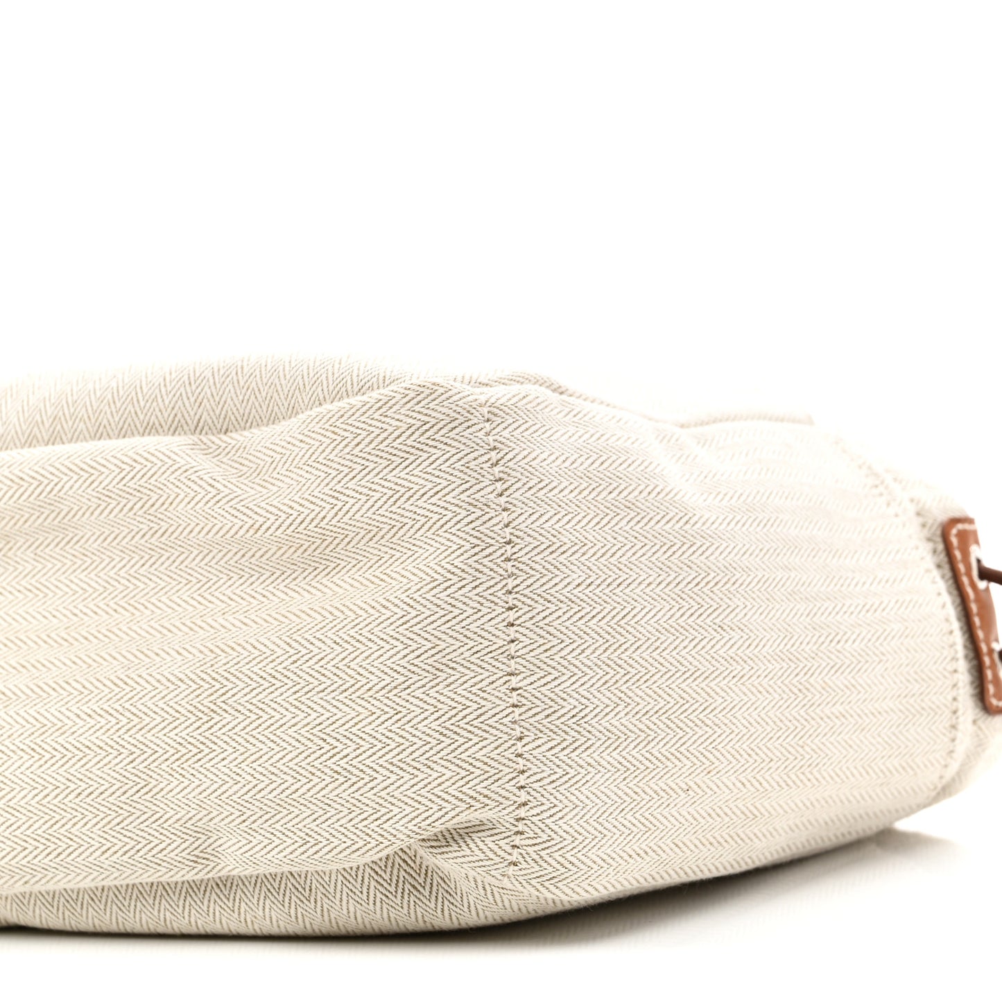 Canvas Barenia Fourbi 25 MM Pouch Naturel Fauve