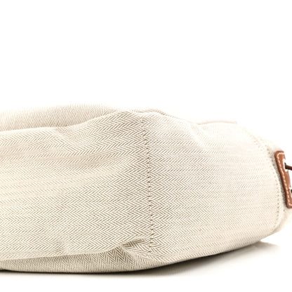Hermes Canvas Barenia Fourbi 25 MM Pouch Naturel Fauve 10 of 10
