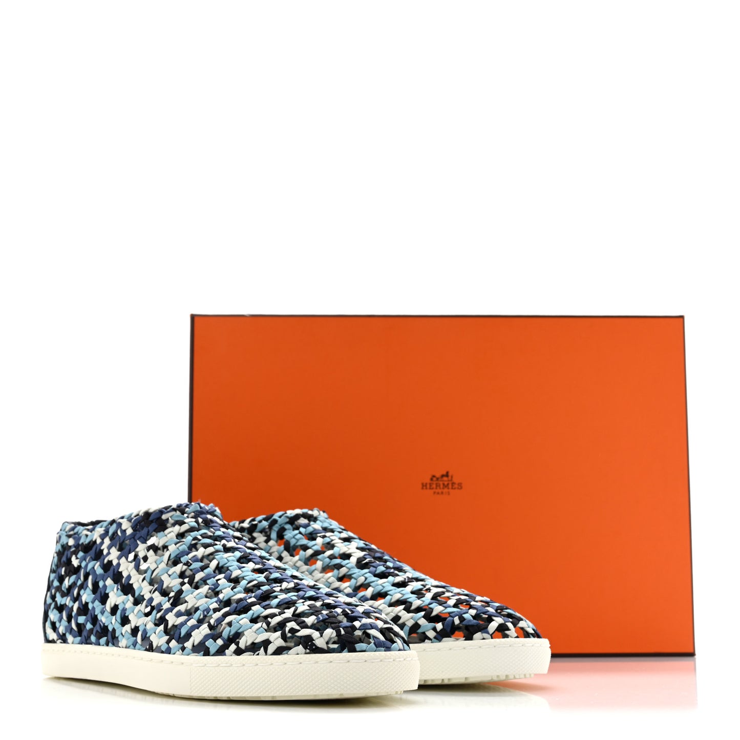 Silk Nappa Woven Festival Des Amazones Oxygene Sneakers 36.5 Multicolor Bleu Ciel