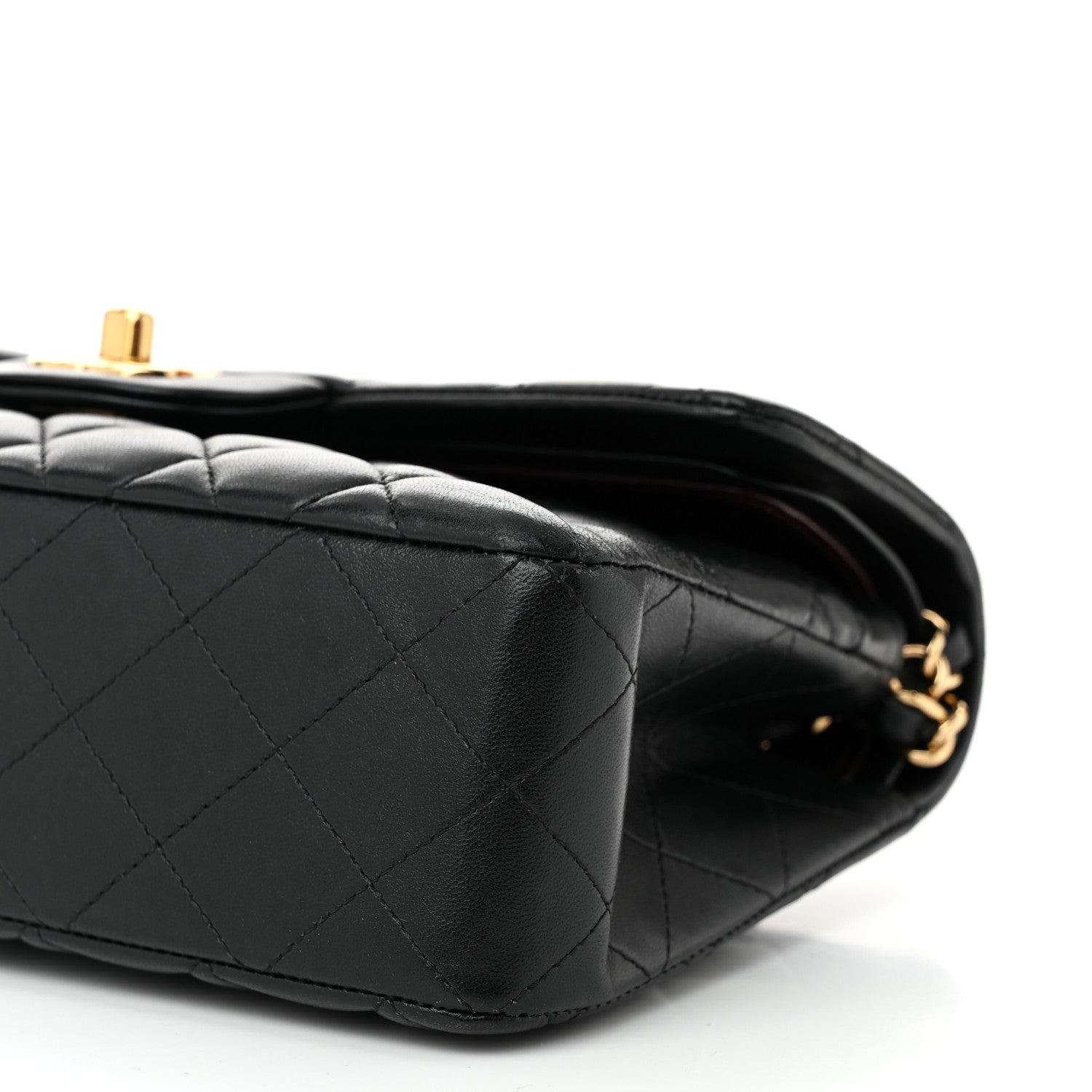 Chanel Lambskin Quilted Small Double Flap Black 10 of 10