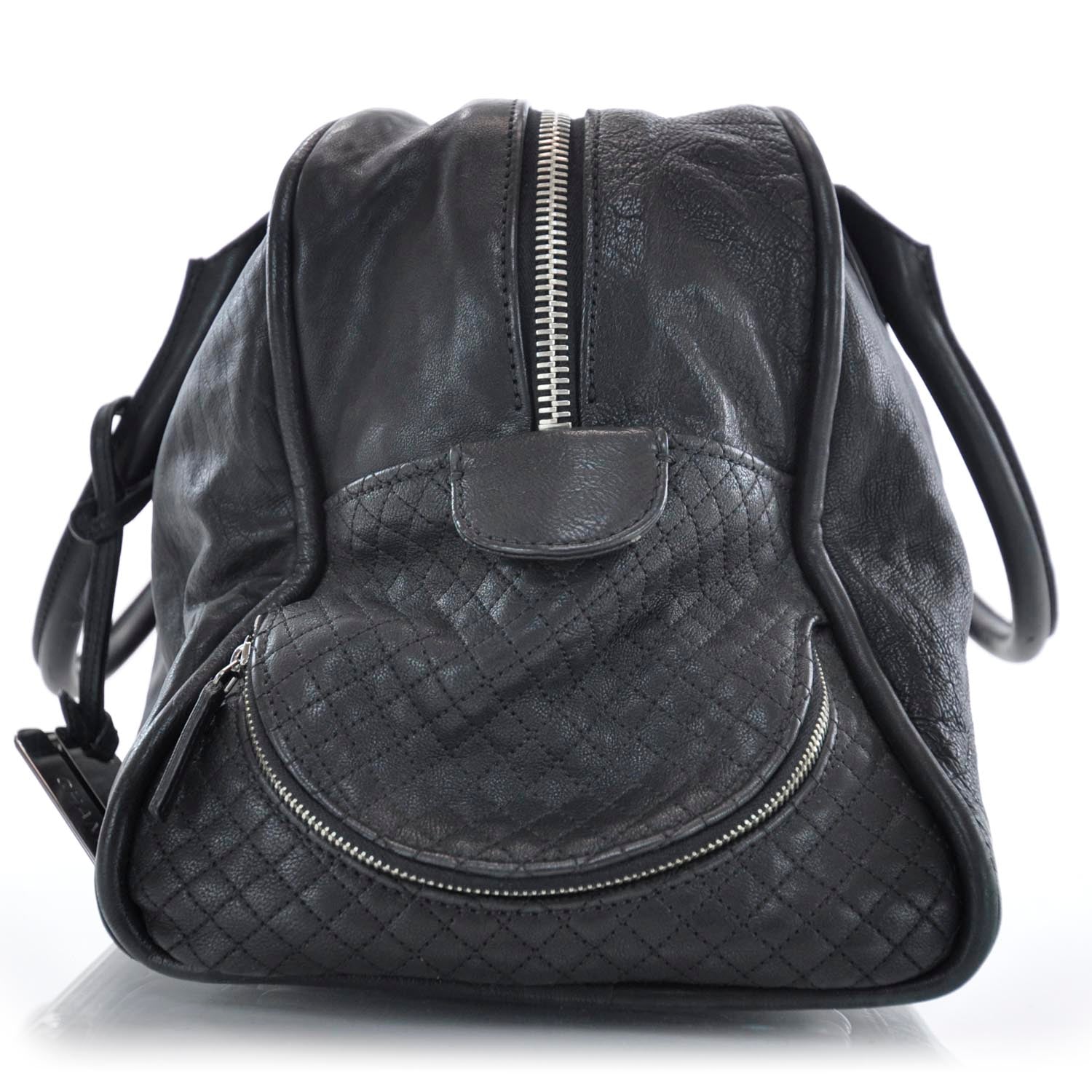 Chanel Calfskin Large Bowler Black 4 of 9