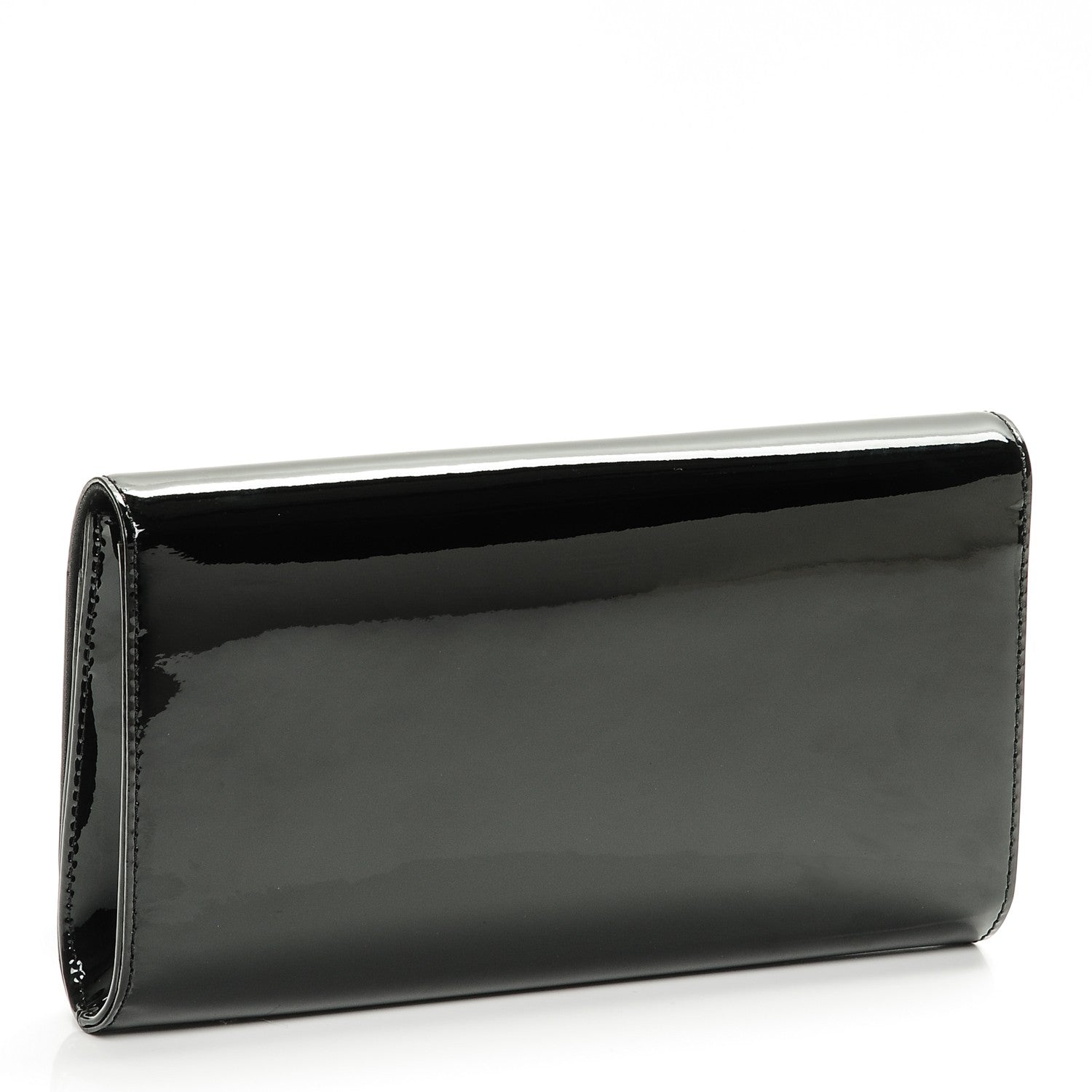 Louis Vuitton Patent Neo Sobe Louise EW Clutch Black 3 of 7