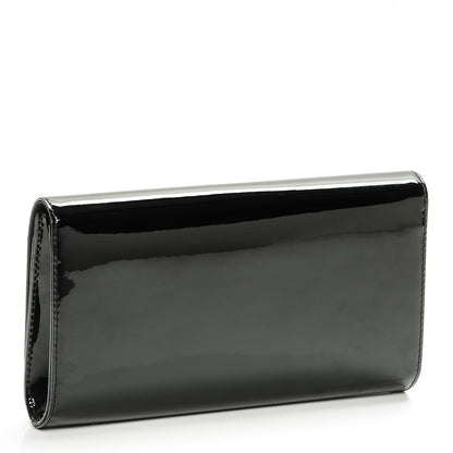 Louis Vuitton Patent Neo Sobe Louise EW Clutch Black 3 of 7