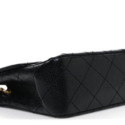 Chanel Caviar Quilted Mini Square Flap Black 9 of 10