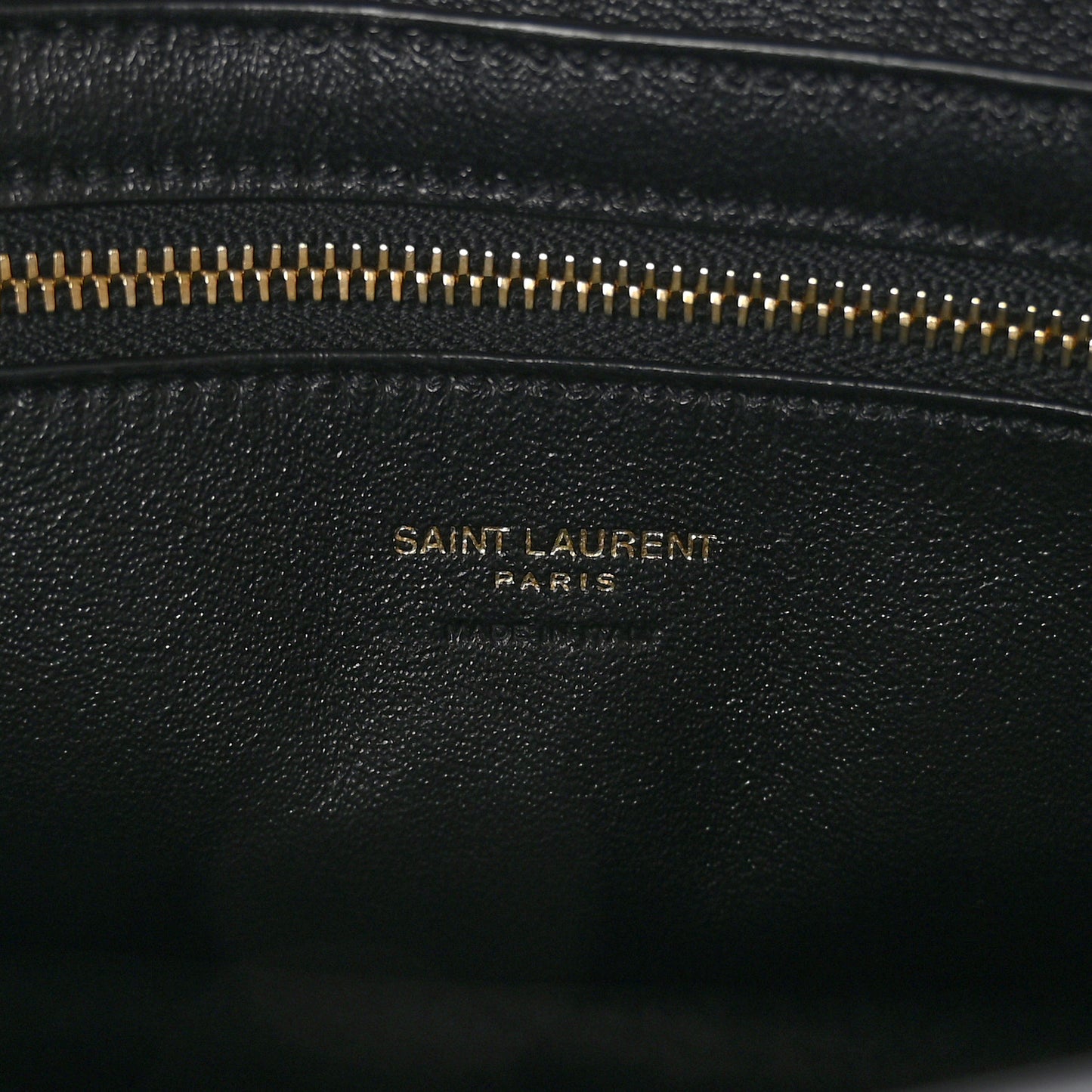 Calfskin Monogram Baby Cabas Black