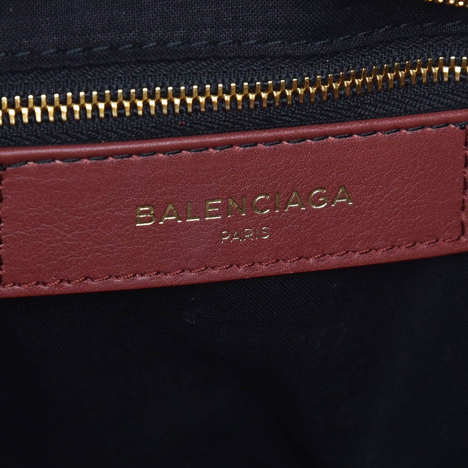 Balenciaga Baby Daim Suede Gold Metallic Edge Hardware City Bois De Rose Fonce 9 of 10