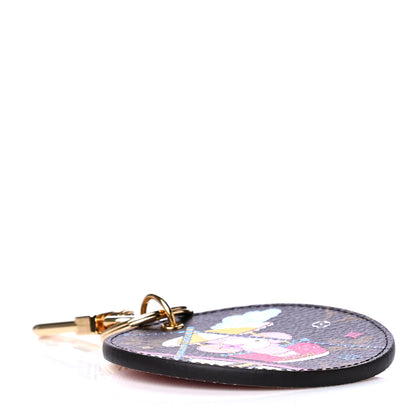 Louis Vuitton Monogram 2020 Christmas Animation Big Wheel Bag Charm Key Ring Rose Ballerine 8 of 13