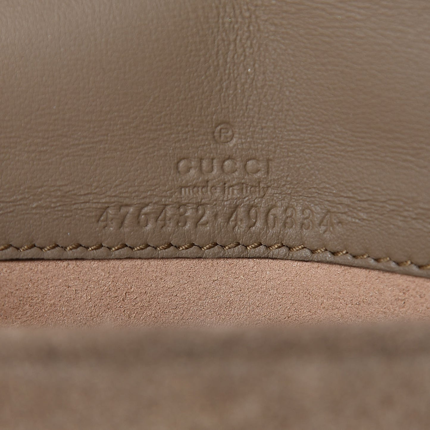 GG Supreme Monogram Super Mini Dionysus Shoulder Bag Taupe