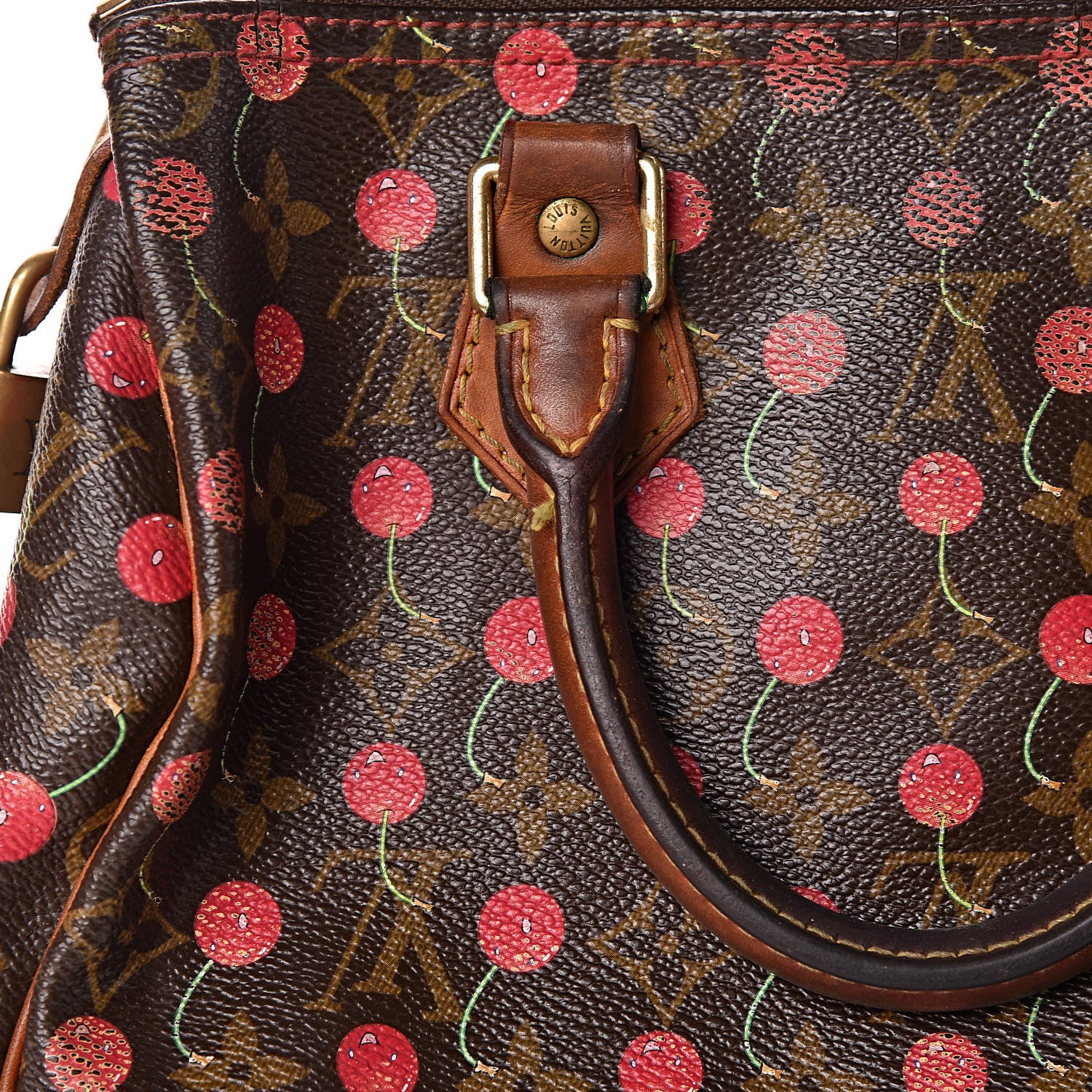 Louis Vuitton Monogram Cerises Speedy 25 17 of 30
