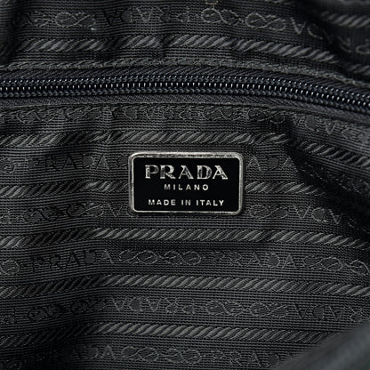 Prada Tessuto Nylon Top Handle Bag Black 5 of 13