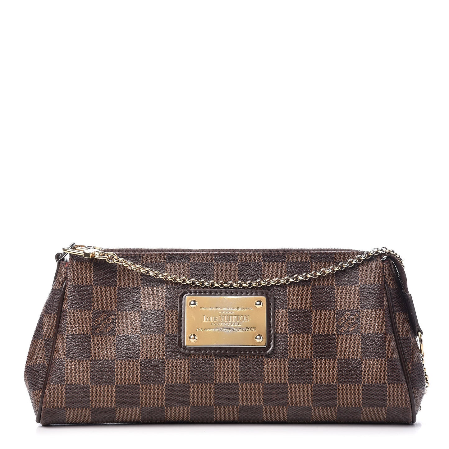 Damier Ebene Eva Clutch