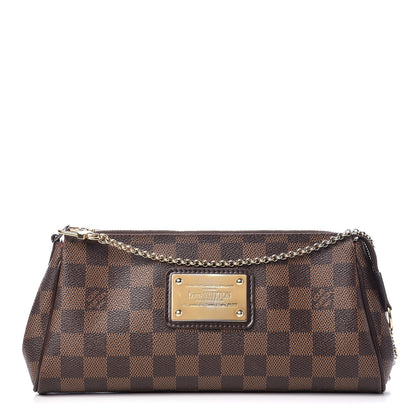 Louis Vuitton Damier Ebene Eva Clutch 1 of 11