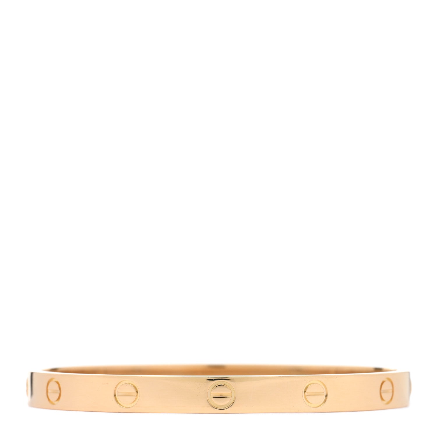 Cartier 18K Yellow Gold LOVE Bracelet 18 3 of 7