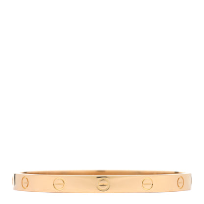 Cartier 18K Yellow Gold LOVE Bracelet 18 3 of 7