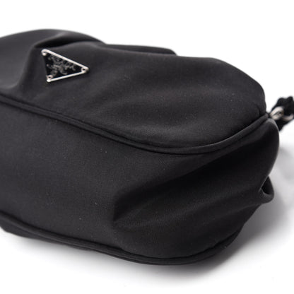 Prada Satin Evening Bag Black 7 of 10