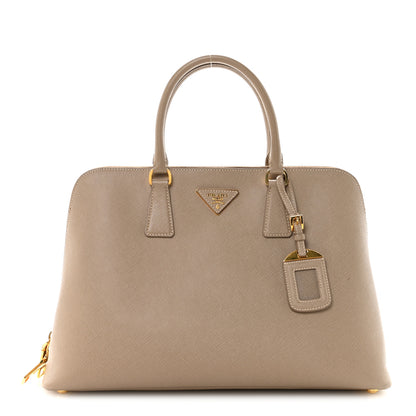 Prada Saffiano Lux Large Promenade Tote Cammeo 1 of 9