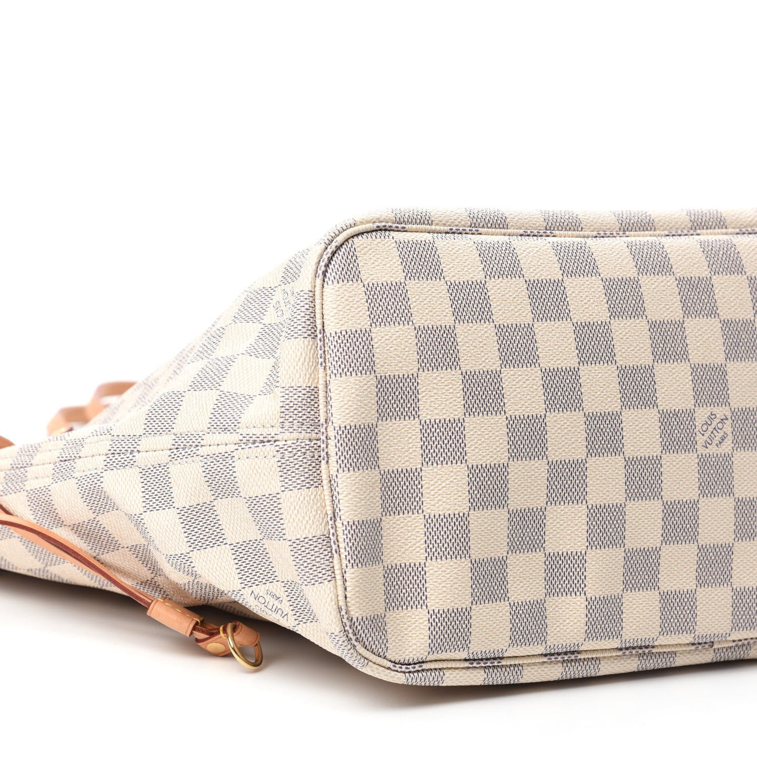 Louis Vuitton Damier Azur Neo Neverfull MM Rose Ballerine 6 of 12
