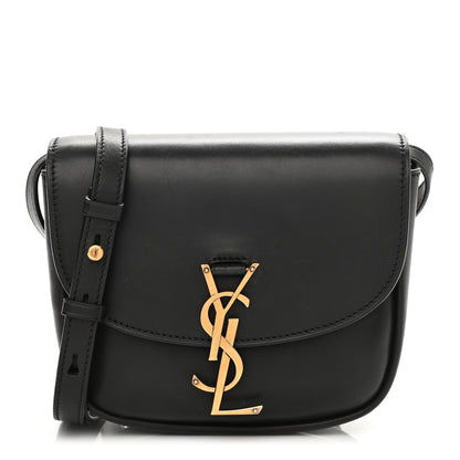 Saint Laurent Smooth Calfskin Classic Monogram Small Kaia Satchel Black 2 of 23