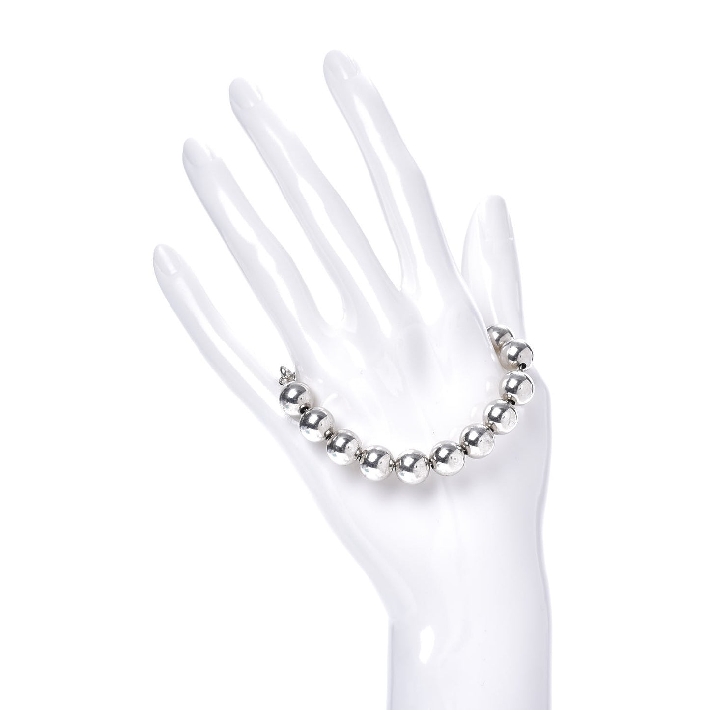 Sterling Silver 10mm HardWear Ball Bracelet