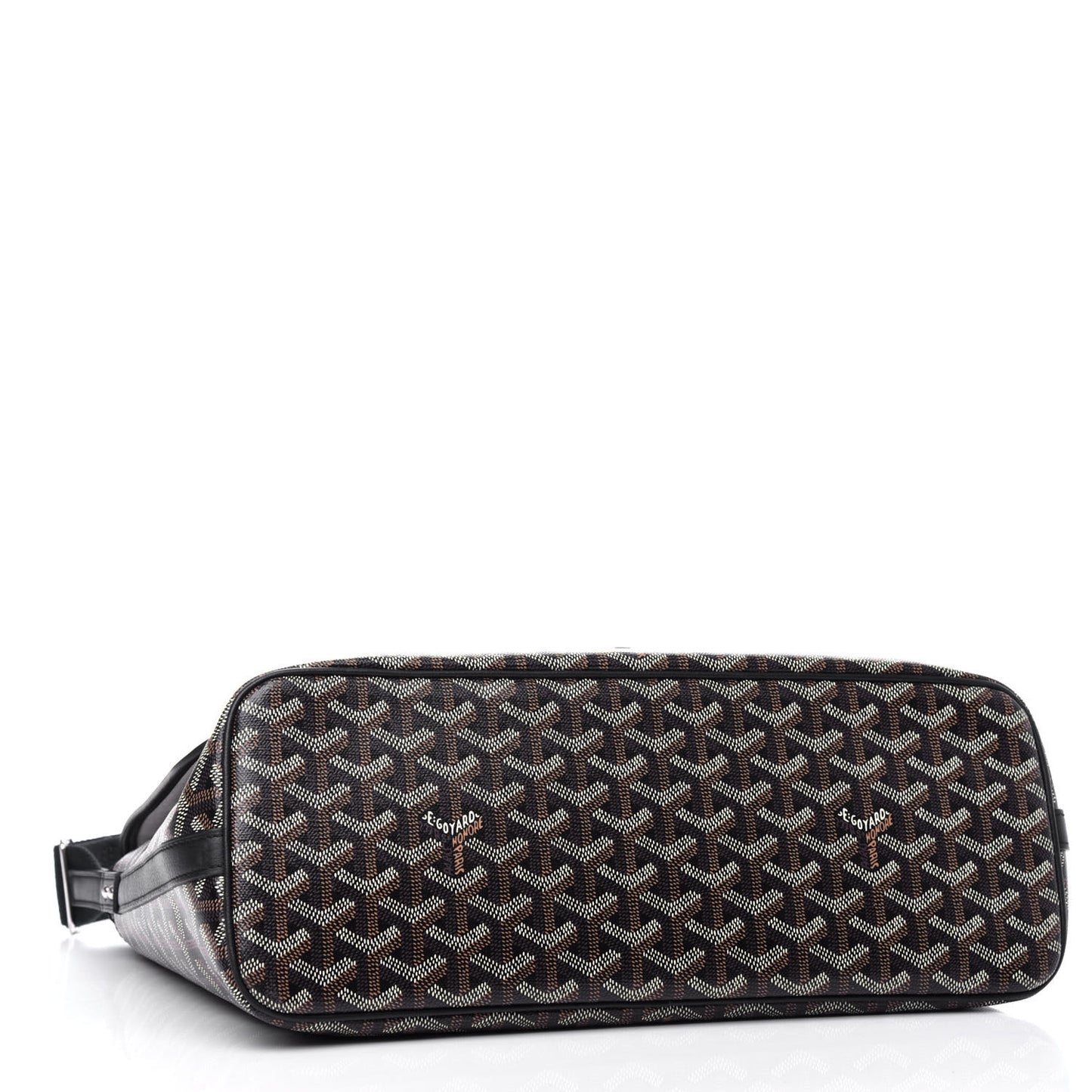Goyardine Capetien Messenger Bag Black